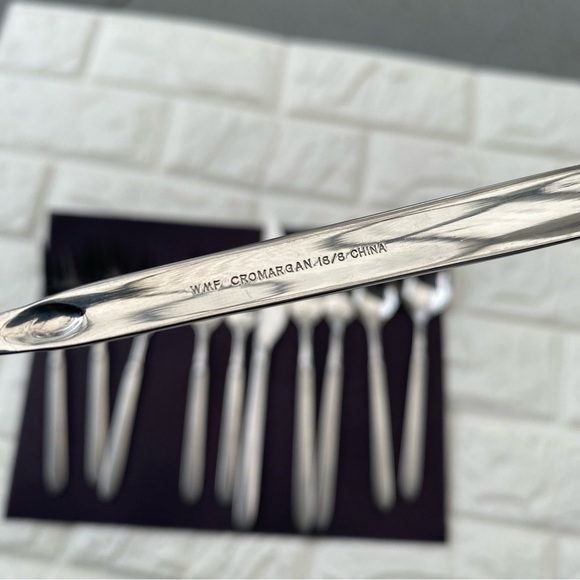 11pc WMF Cromargan LONDON  Stainless Flatware Silverware - Picture 3 of 6